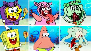 10 Best SpongeBob VS poppy playtime chapter 3 Animation