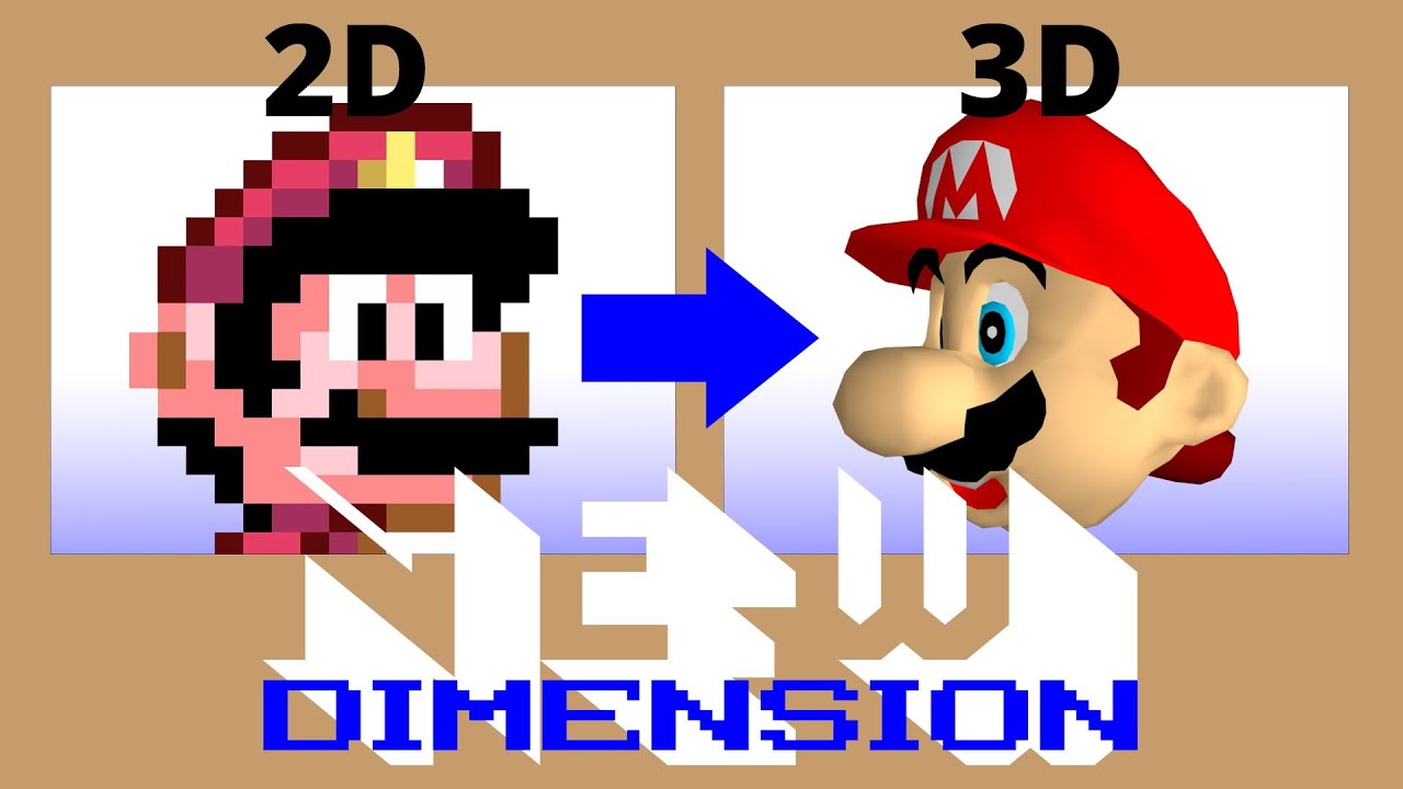 Mario Bros. em 2D ou em 3D, qual você prefere? - Meio Bit