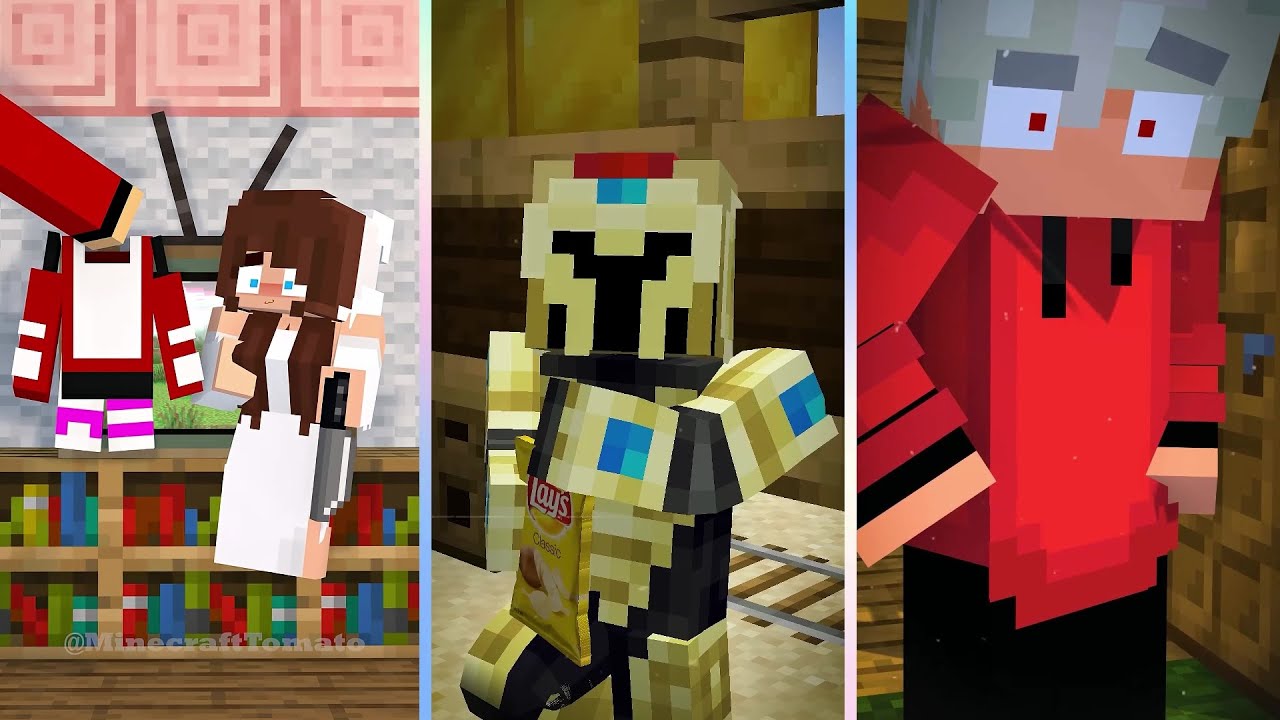 Ghost JJ's sister Gift  - JJ MAIZEN - Minecraft Animation | Minecraft Mix