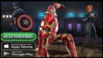 Best Marvel Game for Android /IOS for Free (MARVEL FUTURE FIGHT Introduction Gameplay)