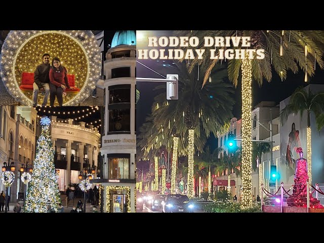 Rodeo Drive at night during the Holidays - 2007, Holiday de…