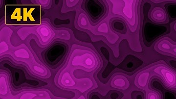 Abstract Purple wave pattern| Height Map Footage | 2h 4k Background