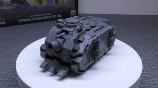 Legion Vindicator Siege Tank - Review (HH)