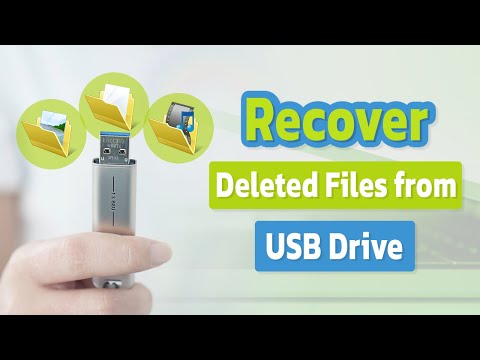 वीडियो: क्या आप USB पर हटाई गई फ़ाइलें पुनर्प्राप्त कर सकते हैं?