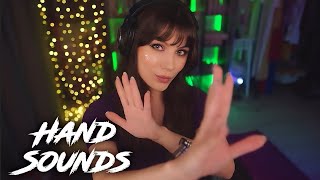 ASMR Hand Sounds  No Talking, 3 Dio, Finger Fluttering,