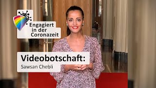 Sawsan chebli, bevollmächtigte des landes berlin beim bund und
staatssekretärin für bürgerschaftliches engagement internationales
(spd)jetzt machen wir e...