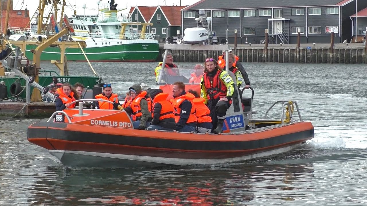 [Aan boord] KNRM Texel | Reddingsboot Cornelis Dito Oudeschild in actie tijdens reddingsbootdag