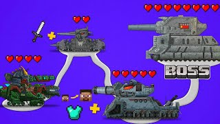 Minecraft Дора Побоище Мега танков - Мультики про танки