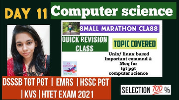 UNIX/LINUX BASED IMPORTANT COMMAND & QUESTION FOR DSSSB,HTET,HSSC PGT, KVS,EMS ETC || NS CLASSES