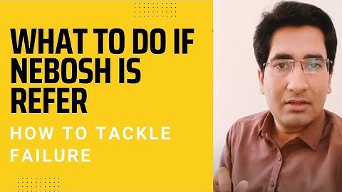 what to do if Nebosh is refer How to tackle failure.#foryou #neboshrefer #difficult    #motivation