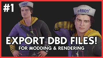 DBD Modding V2 - Exporting Content (UE4.27)
