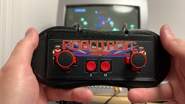 Atari 7800 RetroGameBoyz Robotron Controller 2.0 Demo