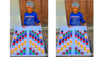 Puzzle Sort Ball Color Game Solving Challenge Very Well Play And Quick, Fun Puzzle Game