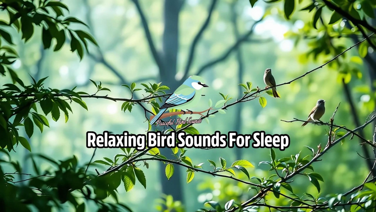 1 Hour Natural Bird Songs for Bedtime Relaxation