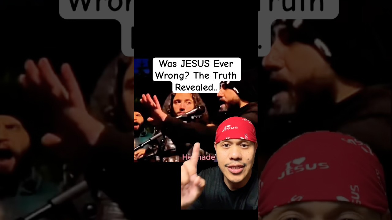 Was JESUS Ever Wrong? The Truth Revealed.. ✝️ 