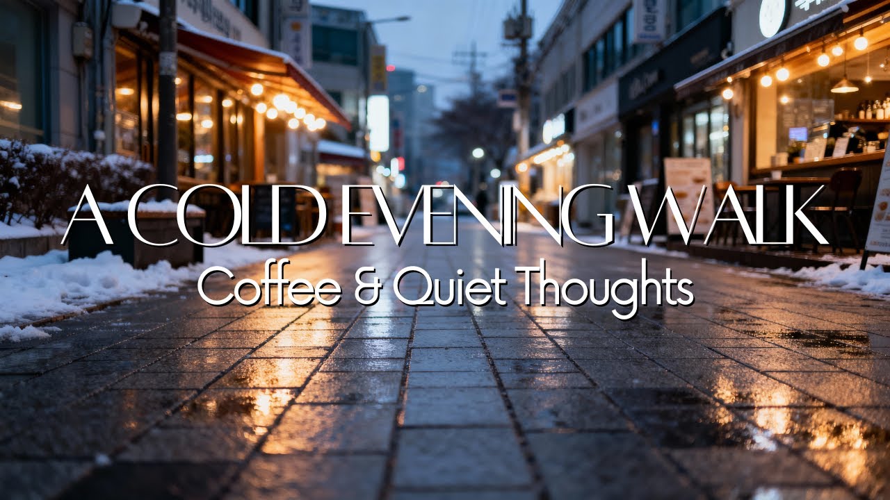 A Cold Evening Walk | Coffee & Quiet Thoughts