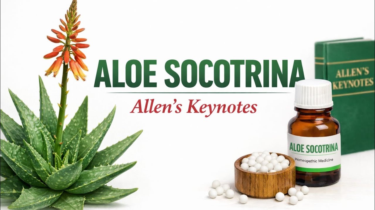 Homeopathic remedy for diarrhea and piles | Allen's keynotes explained line by line