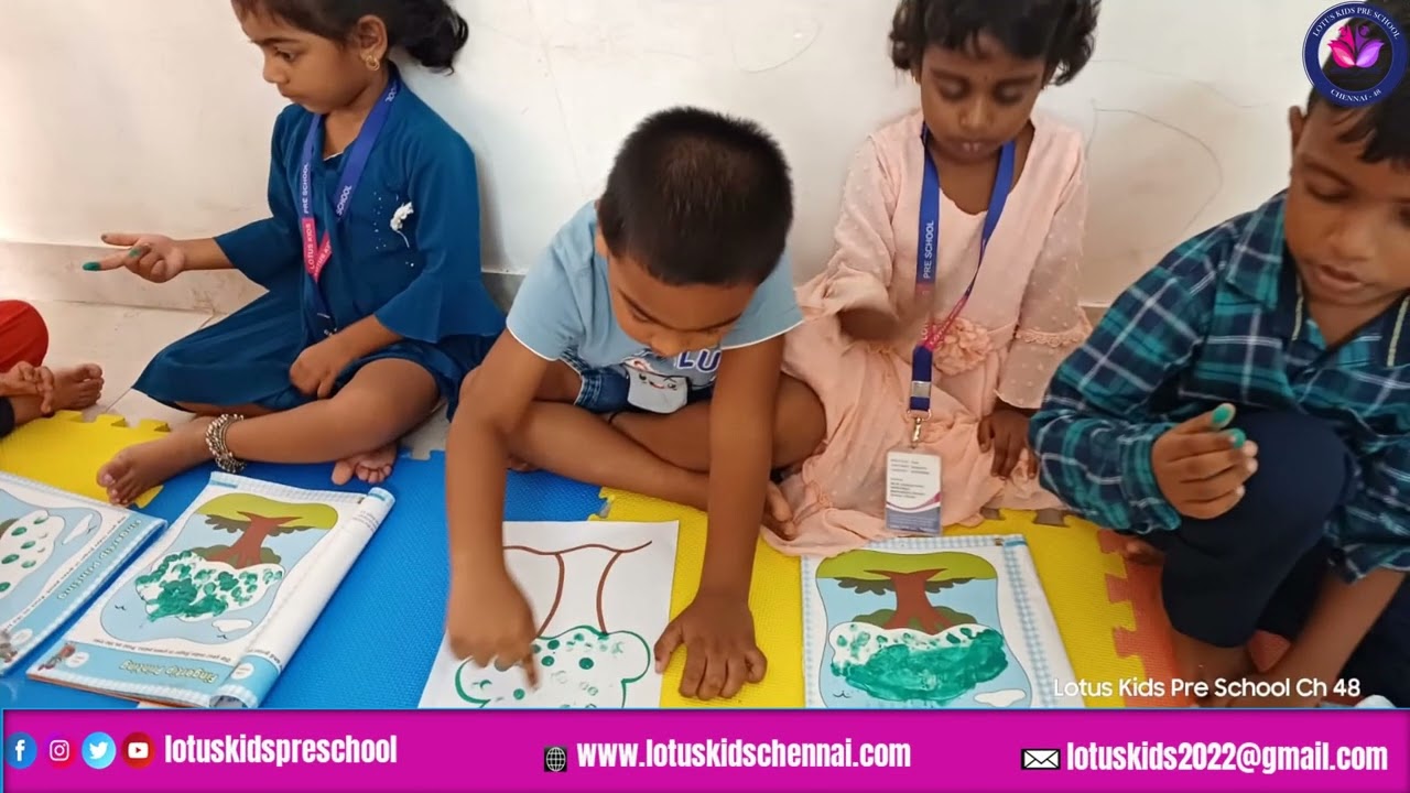 Kindergarten Creative Activities- Lotus Kids Pre School - Mannivakkam, Chennai 48