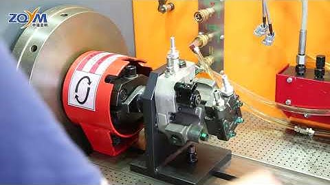 Cummins Pump Test Video on ZQYM 8320 common rail test bench