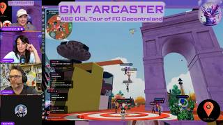 Tour of the Farcaster Estate in Decentraland with ABC DCL Tours