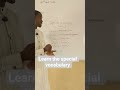 Learn the special vocabulary lesson 3 #vocabulary #viralreels 🤔🙏✍️