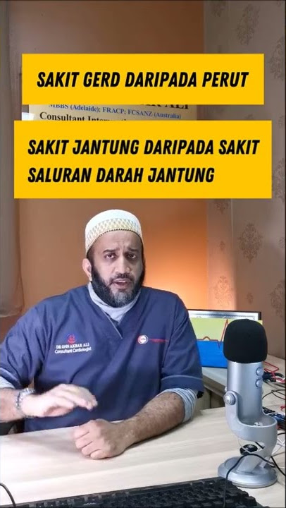 Sakit Gastric/ GERD / Angin boleh bawak pergi SAKIT JANTUNG