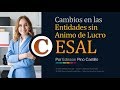 Cambios para Entidades sin Animo de Lucro - ESAL- Ley 1819 de 2016