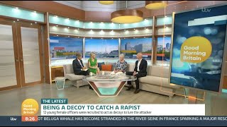 Decoy interview: Michelle Leonard and Robert Murphy on Good Morning Britain