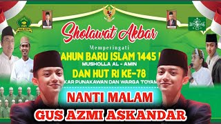 NEWPERSIAPAN UNTUK GUS AZMI ASKANDAR DI DUKUNG ASB AUDIO LOKASI SANGAT LUAS#gusazmiaskandar#solawat