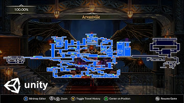 MiniMap like Bloodstained using unity