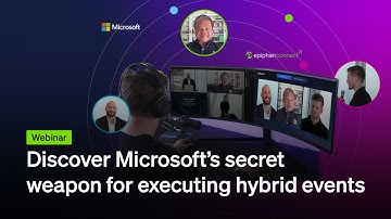 Beyond collaboration - hybrid events with Epiphan Connect