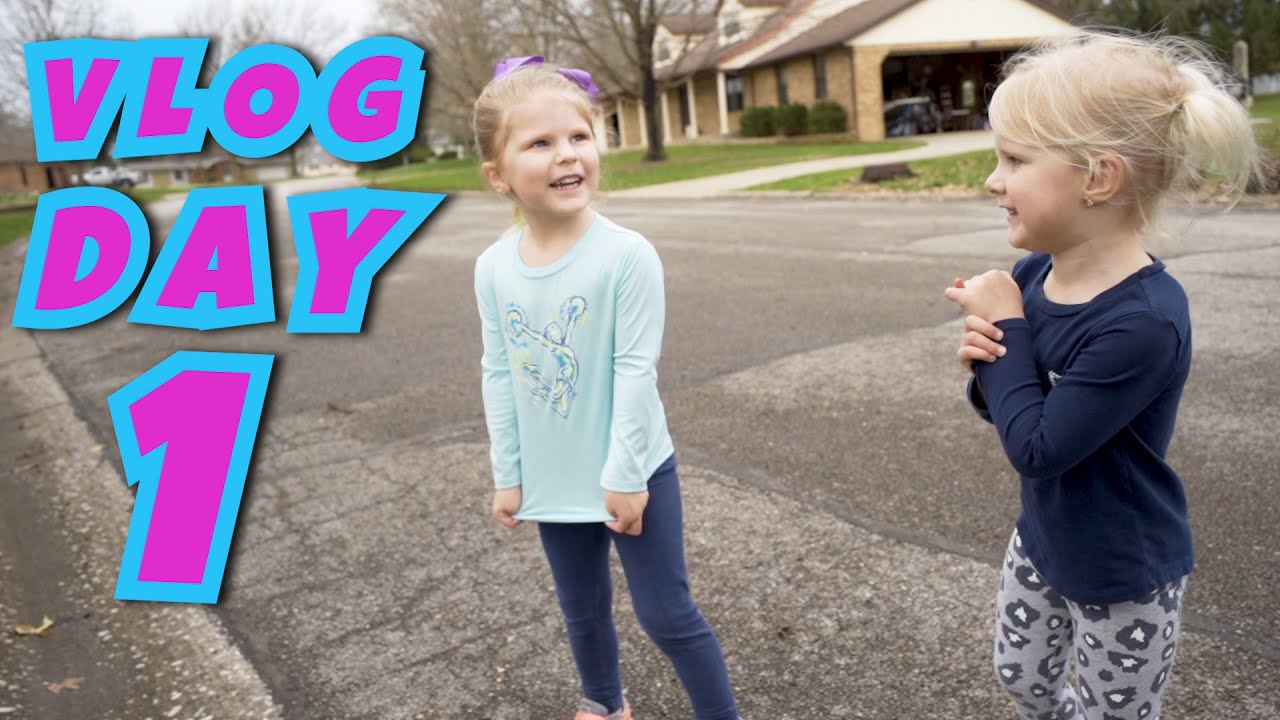 OUR VERY FIRST VIDEO! | VLOG DAY 1 - YouTube