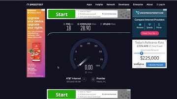 How to do a speed test on your internet connection from ATT