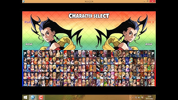 Rose from Street Fighter In CVS POTS Style Adapted for Capcom Vs SNK Evolution Kore