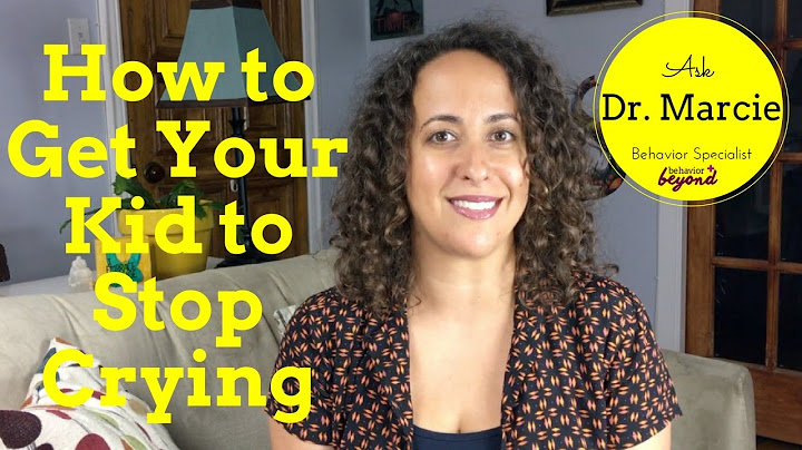 How to Stop Kids Crying (FAST!)