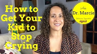 How to Stop Kids Crying (FAST!)
