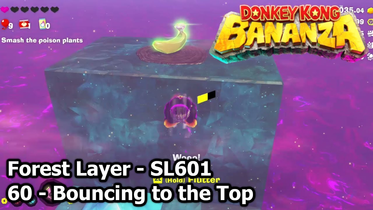 Forest Layer - SL601 - 60 - Bouncing to the Top - Donkey Kong