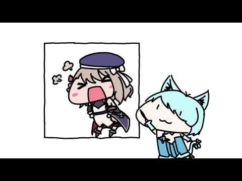 [アズールレーン] 動く絵文字メイキングフィルム - Z23 [Speed x8]