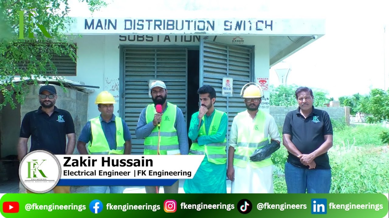 HT Cable Testing and fault rectification at KCIP Karachi - YouTube
