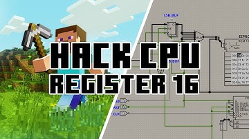 HackCPU Logisim Register 16 Implementation