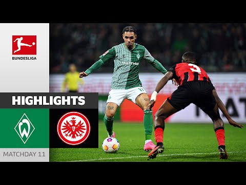 Werder Bremen Eintracht  Frankfurt Goals And Highlights