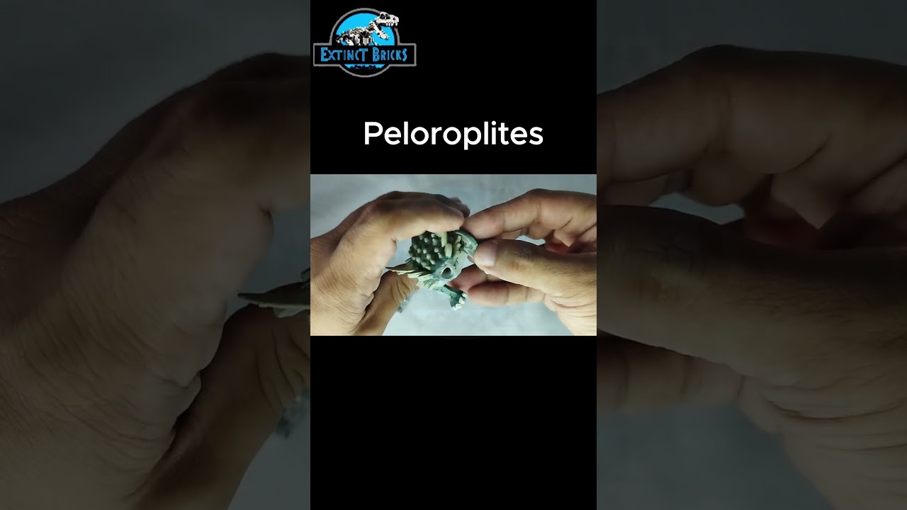 PELOROPLITES LEGO CUSTOM JURASSIC WORLD FALLEN KINGDOM / เพโลโรไลต์ peloroplitas пелороплиты