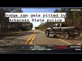 Dodge Ram gets PITTED by Arkansas state police - high speed pursuit