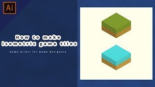 How to make isometric game tiles in Adobe Illustrator