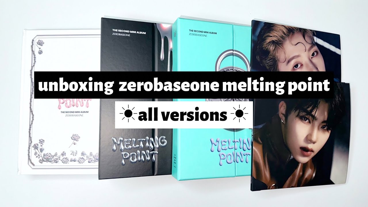 zerobaseone melting point シリアル　5枚 ZB1 ZEROBASEONE MELTING POINT 2nd Mini Album | eBay