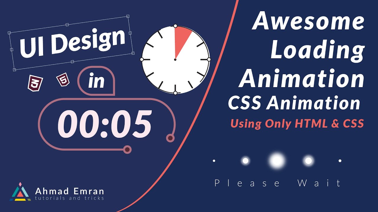 Скорость css. Loading animation.