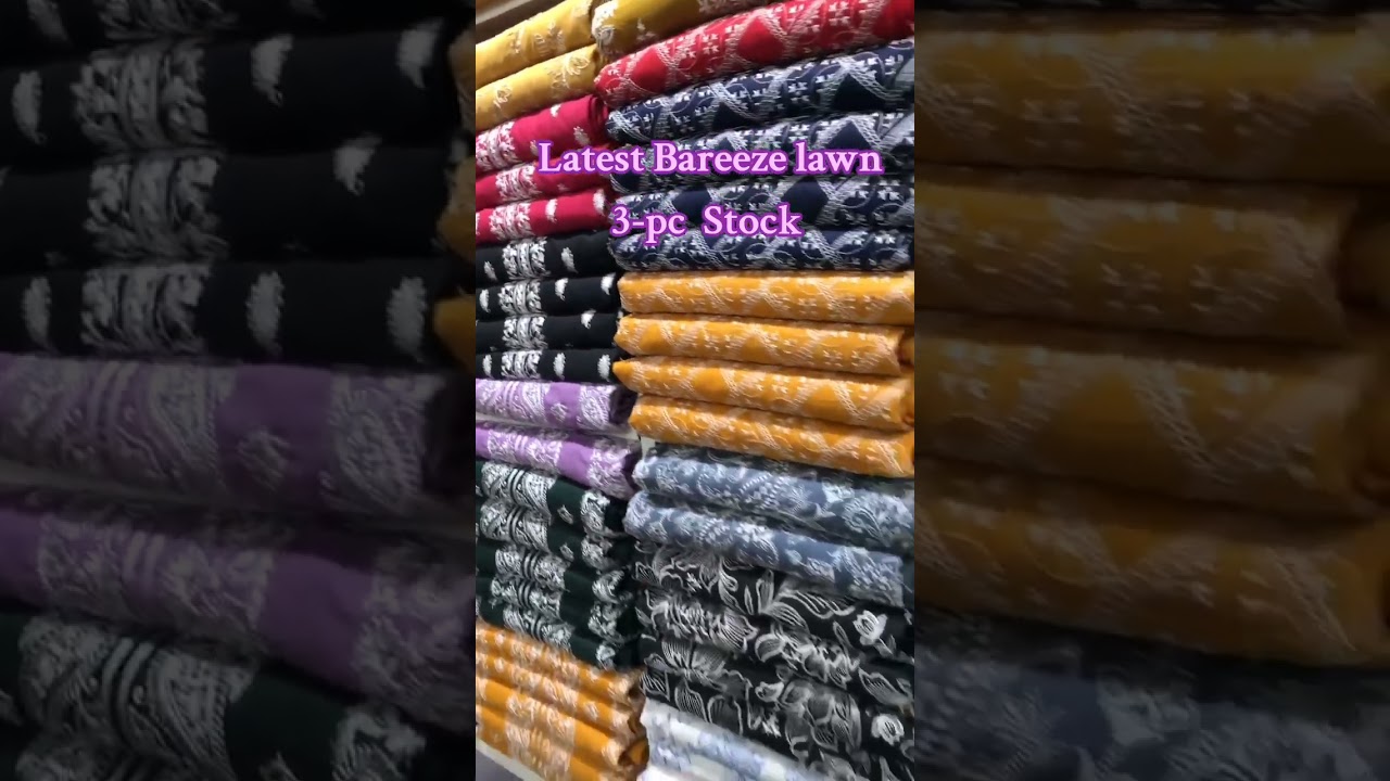 😱👉Huge Bareeze Lawn 3-piece Collection #bareezelawn #bareezelawn #onlineshopping #lawncollection