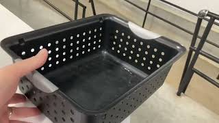 Sterilite 16249006 Medium Ultra Basket, Black Basket Review