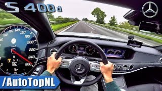 2018 Mercedes Benz S Class S400d AUTOBAHN POV TOP SPEED by AutoTopNL