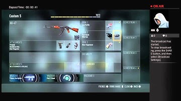 (Unprivited)Advanced warfare AK 47 Best class setup